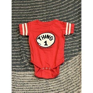 Dr. Seuss Thing 1 Universal Studios Sz Youth 12m